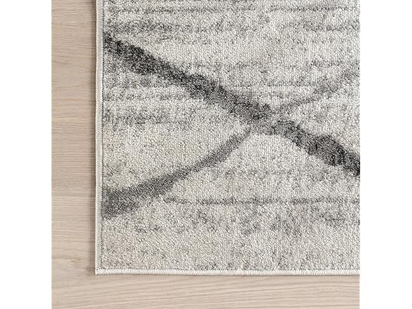 nuLOOM 5x8 Grey Abstract Area Rug