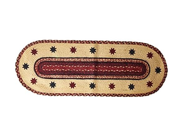 VHC Brands Carson Star 36" Jute Braided