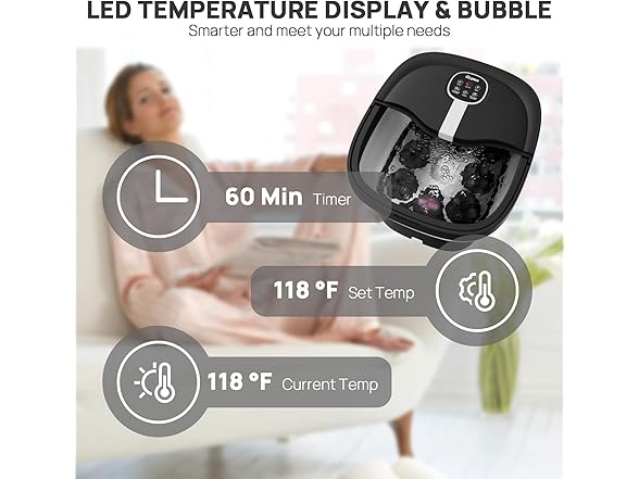 HOSPAN Collapsible Foot Spa