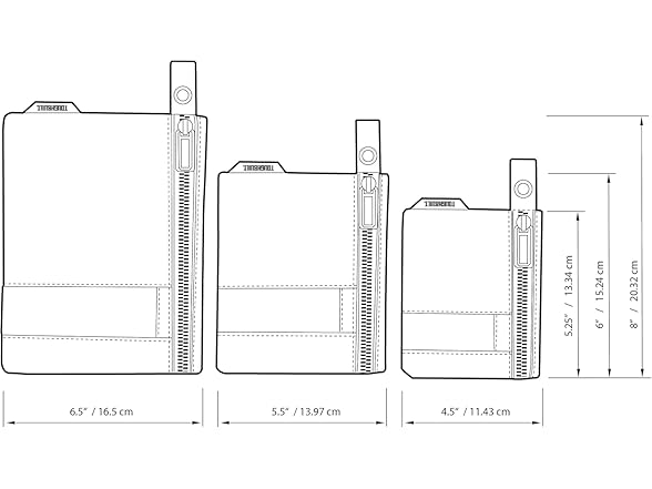 Toughbuilt TB-193E 3 Pack Fastener Bags