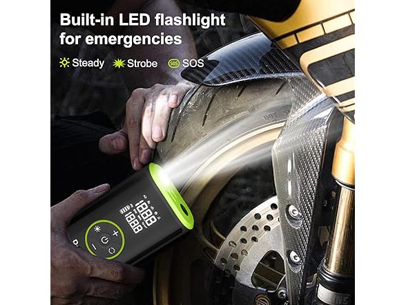 Roadvo 150PSI 10000mAh Tire Inflator