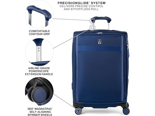 Travelpro VersaPack+ Lightweight Softside Checked 25"