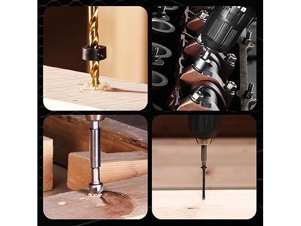 WORKPRO 455pc Drill & Bit Set