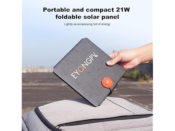 21W Portable Foldable Solar Panel