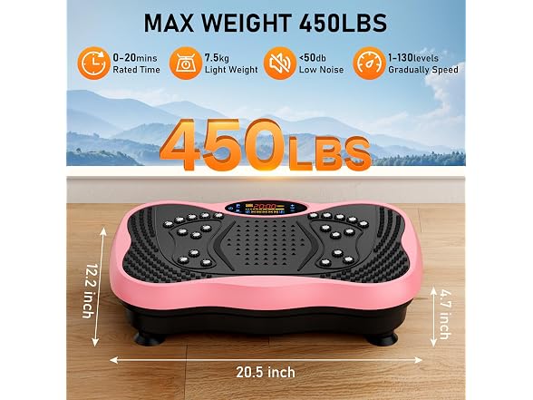 GLYLF Vibration Plate Exercise Machine