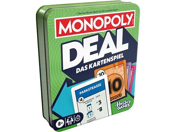 Monopoly Deal Card Game in a Storage