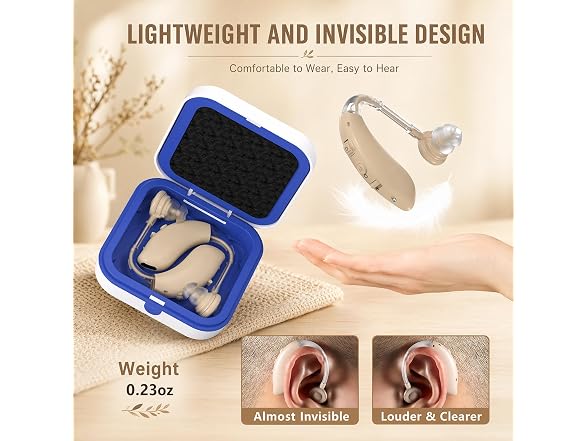 OTC Hearing Aids - Brown