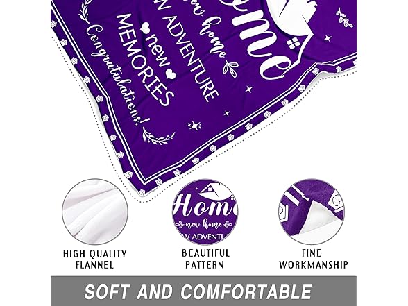 Ownxhbc New Home Gifts Blanket