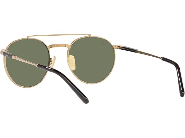 Ray-Ban Unisex RB8237 Round II Titanium Round Sunglasses