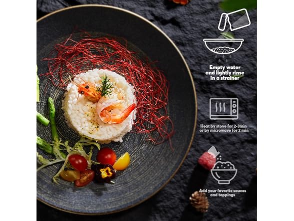 YUHO Shirataki Konjac Keto Rice