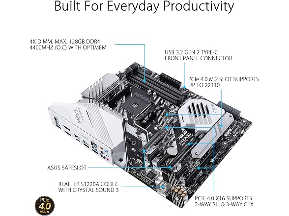 ASUS Prime Pro AM4 AMD X570 ATX
