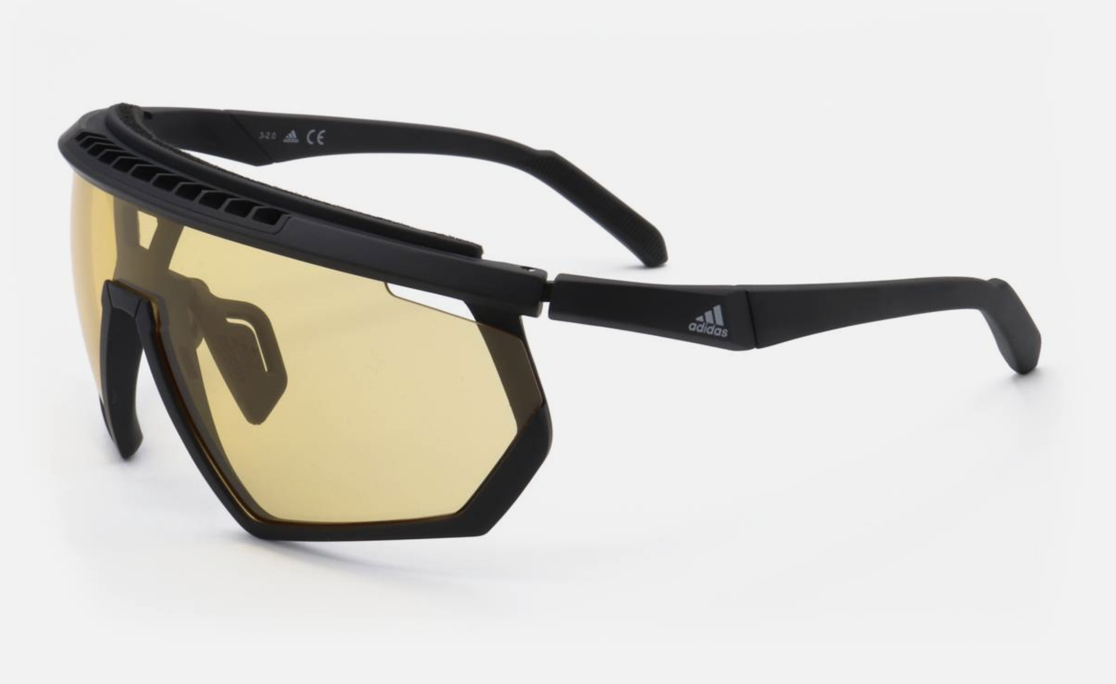 Adidas Unisex SP0029H02E Sunglasses Matte Black Shield - Gallery 2