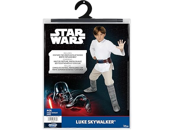 Star Wars Deluxe Luke Skywalker Boy's Costume Medium