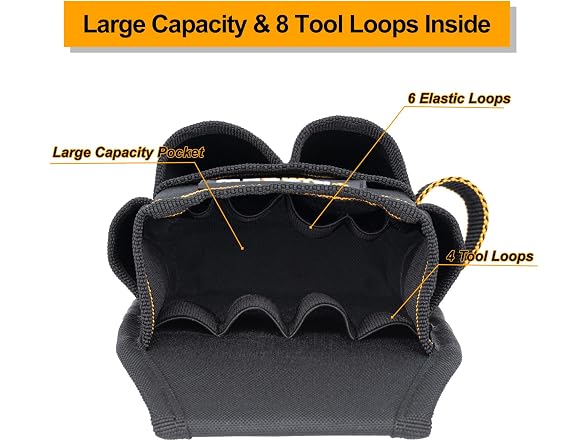 TKIGZNW AAP-Tool-369 Tool Belt Pouch