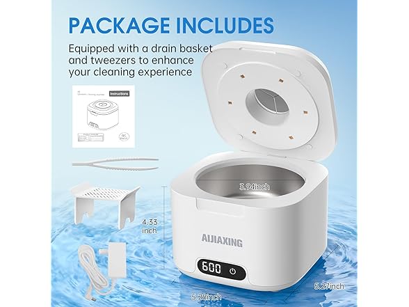 AIJIAXING Ultrasonic Retainer Cleaner - Gallery 6