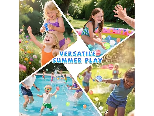 Reusable Water Balloons 48-Pack