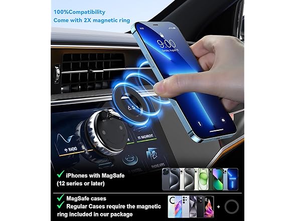 Avischai Magnetic Phone Holder