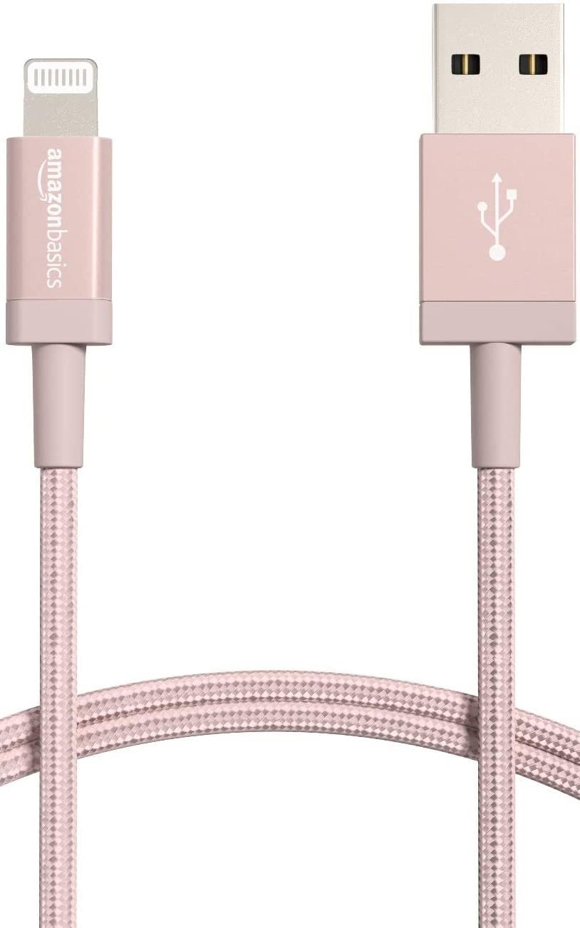 AmazonBasics 6FT Nylon USB-A to Lightning Charging Cable - Gallery 10