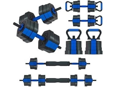 $39.99, Was $91.99, 56% Off! VIVITORY Adjustable Dumbbell Sets dealfomo