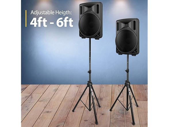 (Pair) Hola! Music PA Speaker Stands (HPS-500PA)