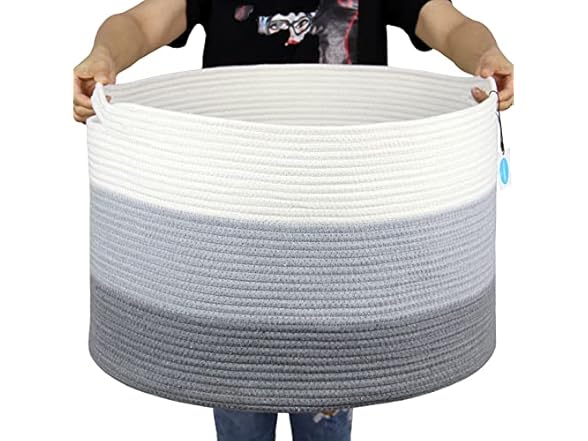 Casaphoria XXXLarge Cotton Rope Basket