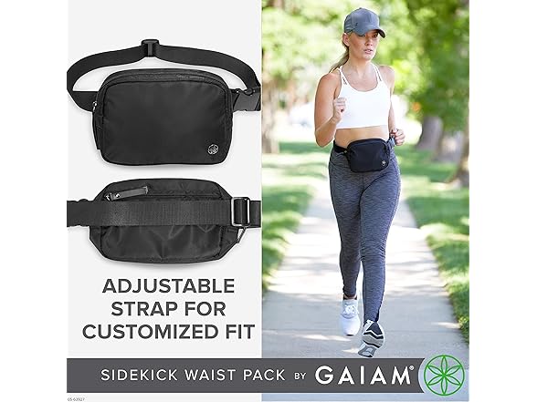 Gaiam Fanny Pack Running Belt Bag