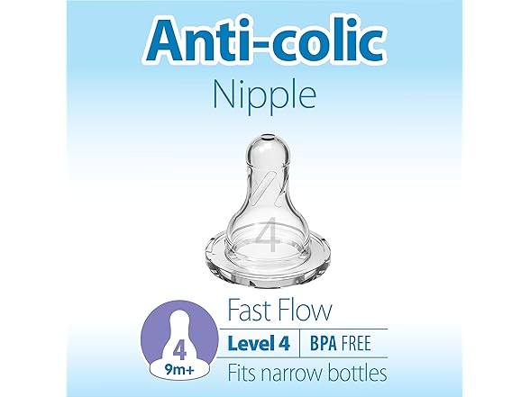 Dr. Brown's Original Nipple Level 4 6ct