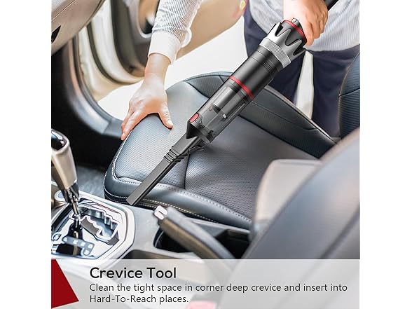 BSRCO Handheld Vacuum Cordless (Red)