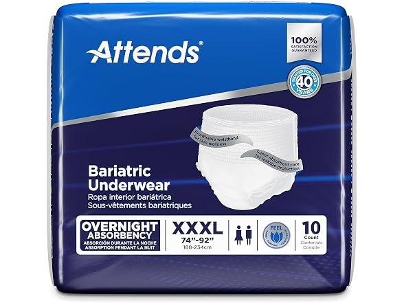 Attends Bariatric Adult Incontinence