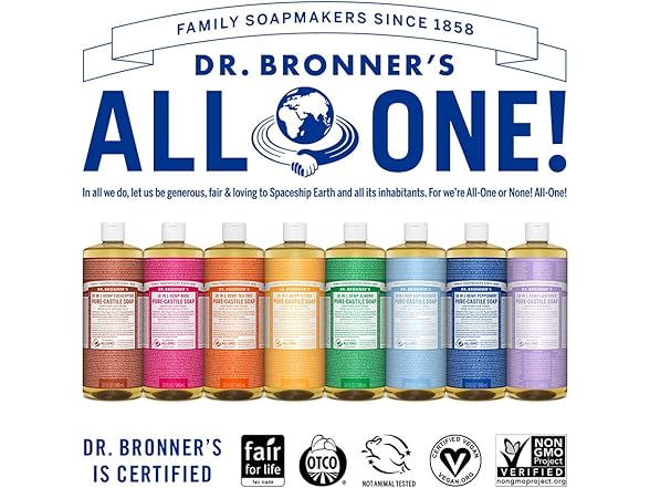Dr. Bronner's - Pure-Castile Liquid