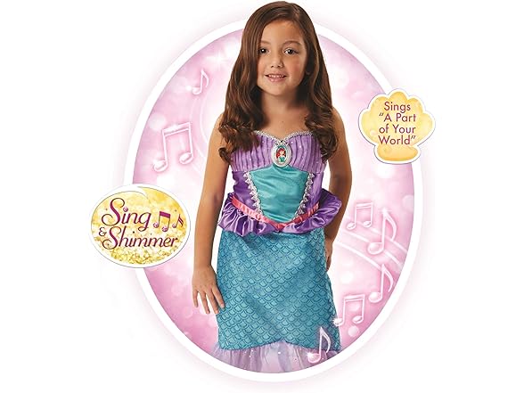 Disney Princess Ariel Sing & Shimmer Musical Dress