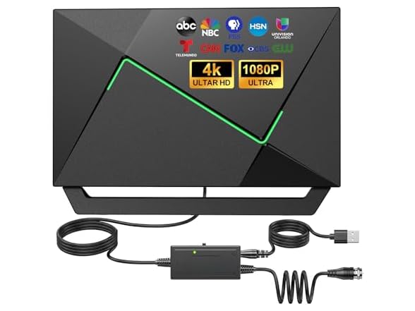 QIRUOZ TV Antenna Amplified HD Signal