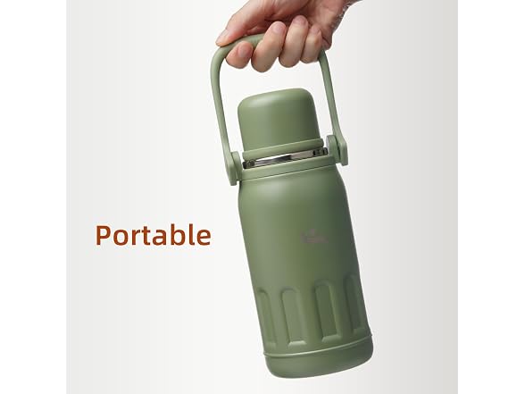 Konokyo 40oz Thermos Army Green