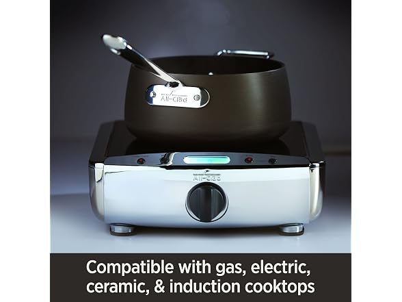 All-Clad Hard Saute Pan with Lid and Fry Pan Set 