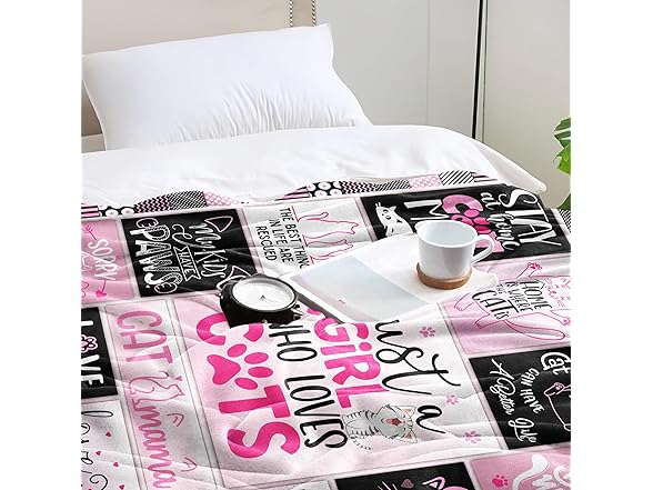 Zvzmzy Gift for Cats Lover Blanket