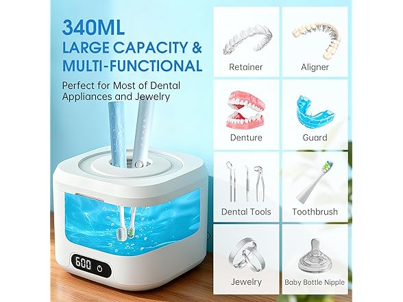 AIJIAXING Ultrasonic Retainer Cleaner - Gallery 2