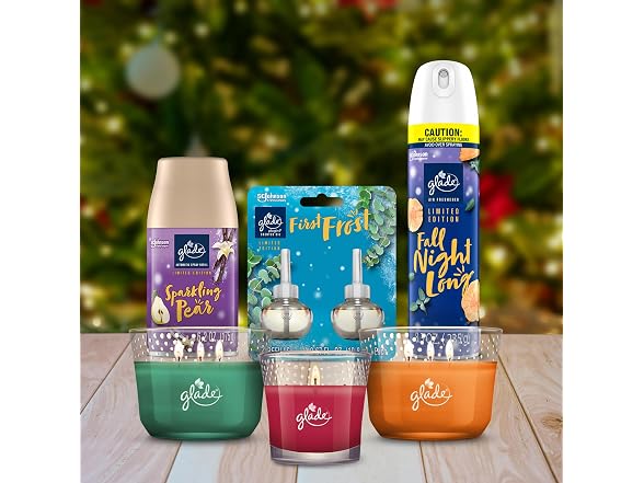 Glade Merry Berry Candle Jar 2pk