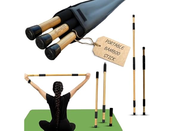 Bamboo Yoga Stick