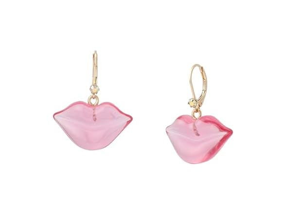 Betsey Johnson Sweetheart Drop Earrings