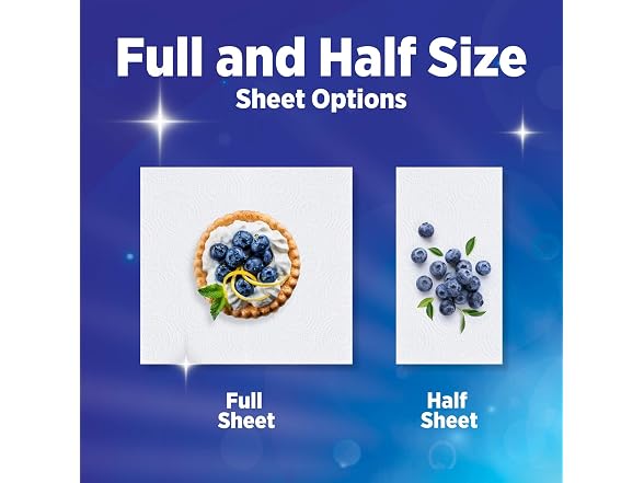 Sparkle Pick-A-Size Paper Towels, 6 Double Rolls