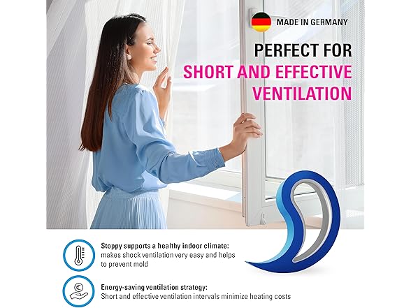 Door Window Stopper Wedge Brown 4Pk