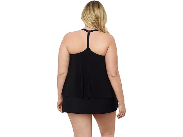Aqua Green Women Full Coverage Supportive Swim Top