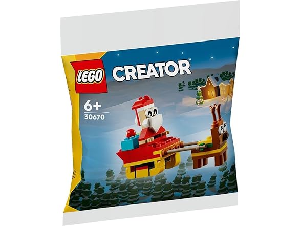 LEGO Creator: Santa's Sleigh Ride Set 30670 (Very Small)