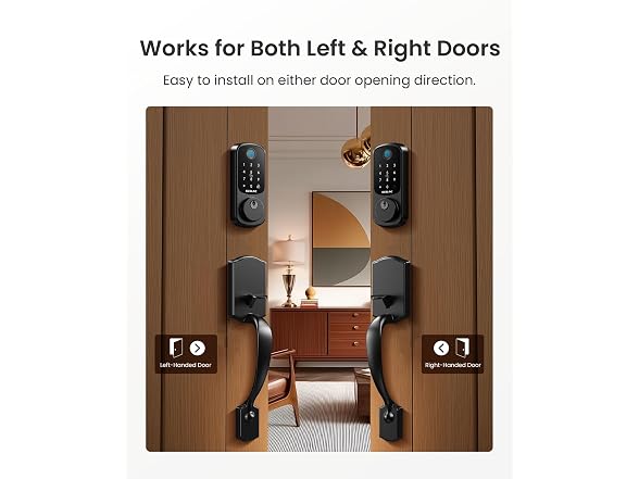 DESLOC Keyless Entry Door Lock w/Handle