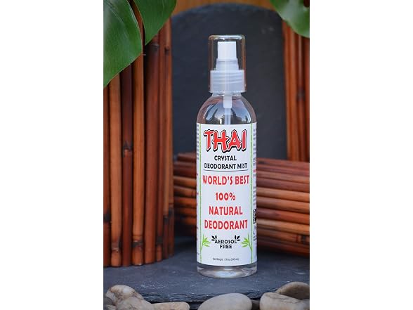 THAI Natural Crystal Deodorant Mist Spray 8 Ounce