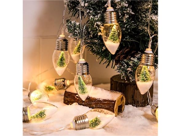 ASKJDT 10 Bulbs Christmas Decor
