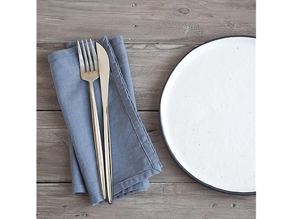 Hampton Forge Zephyr Mirror Flatware Set 18/0 20Pc