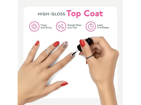 SUNUV Gel Nail Kit with UV Light 23 Pieces