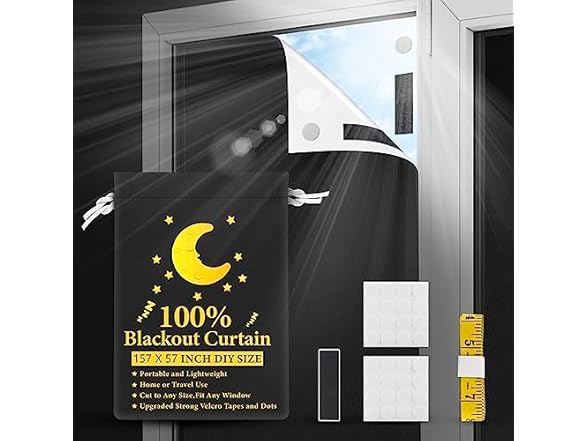 YOOMINI Portable Blackout Curtains
