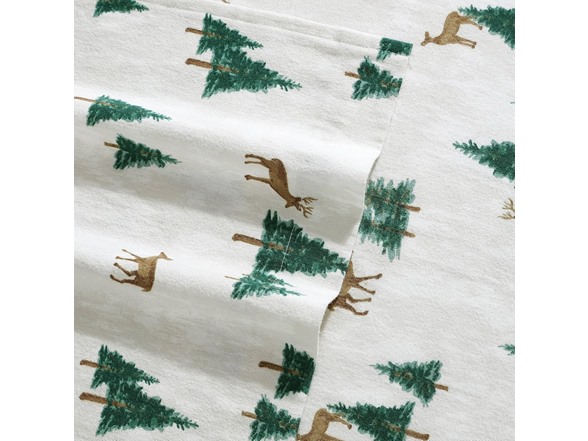 Eddie Bauer Cotton Flannel Queen Sheets